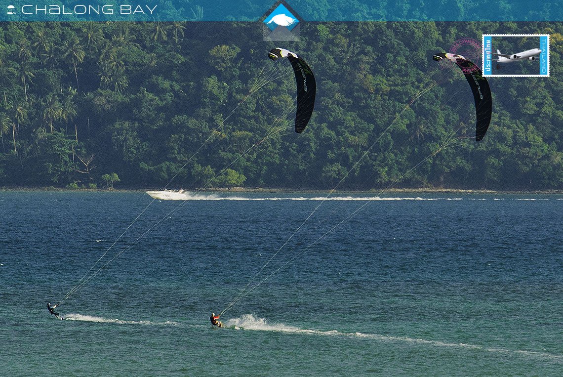 chalong bay kite surfing cyansiam